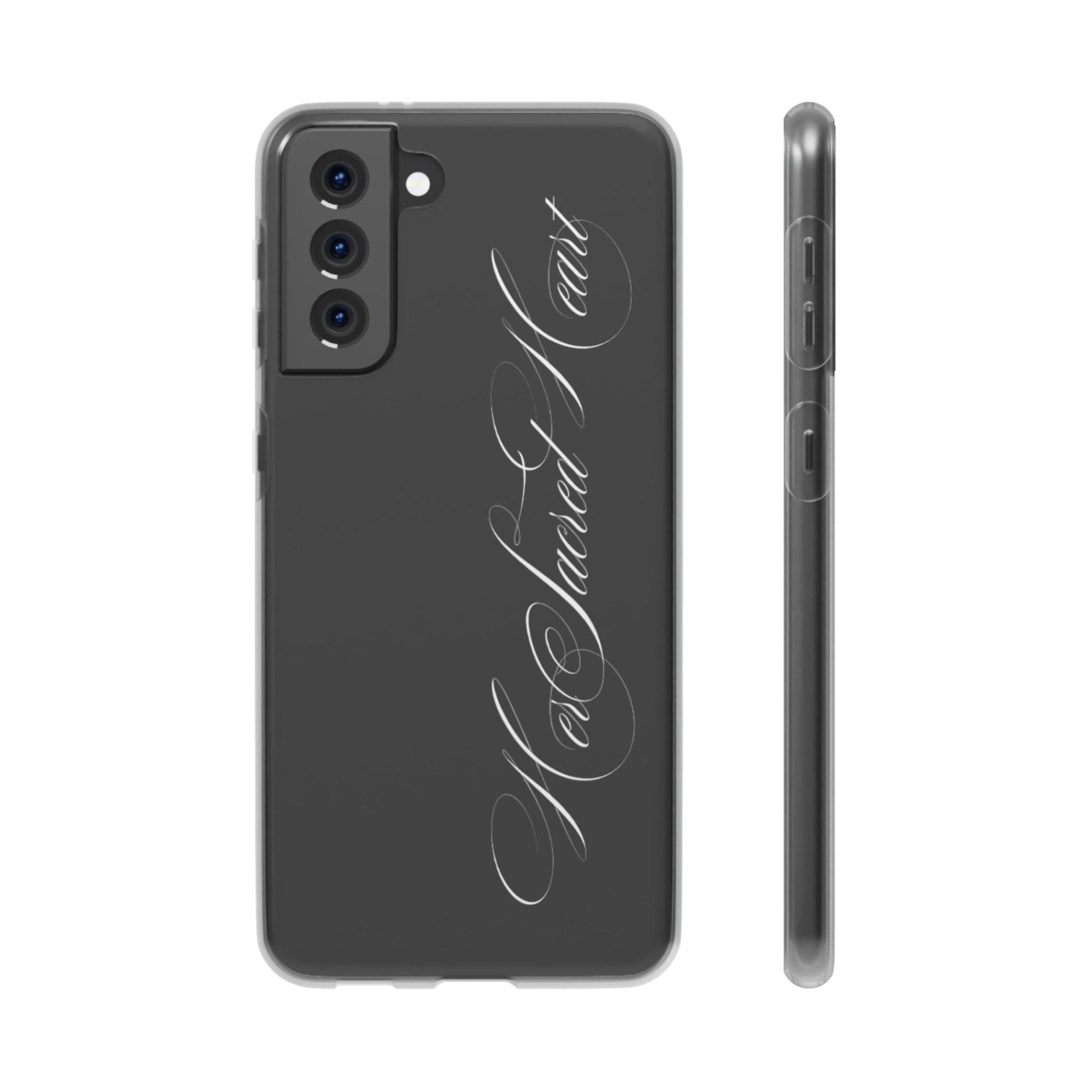 frosted sacred heart case