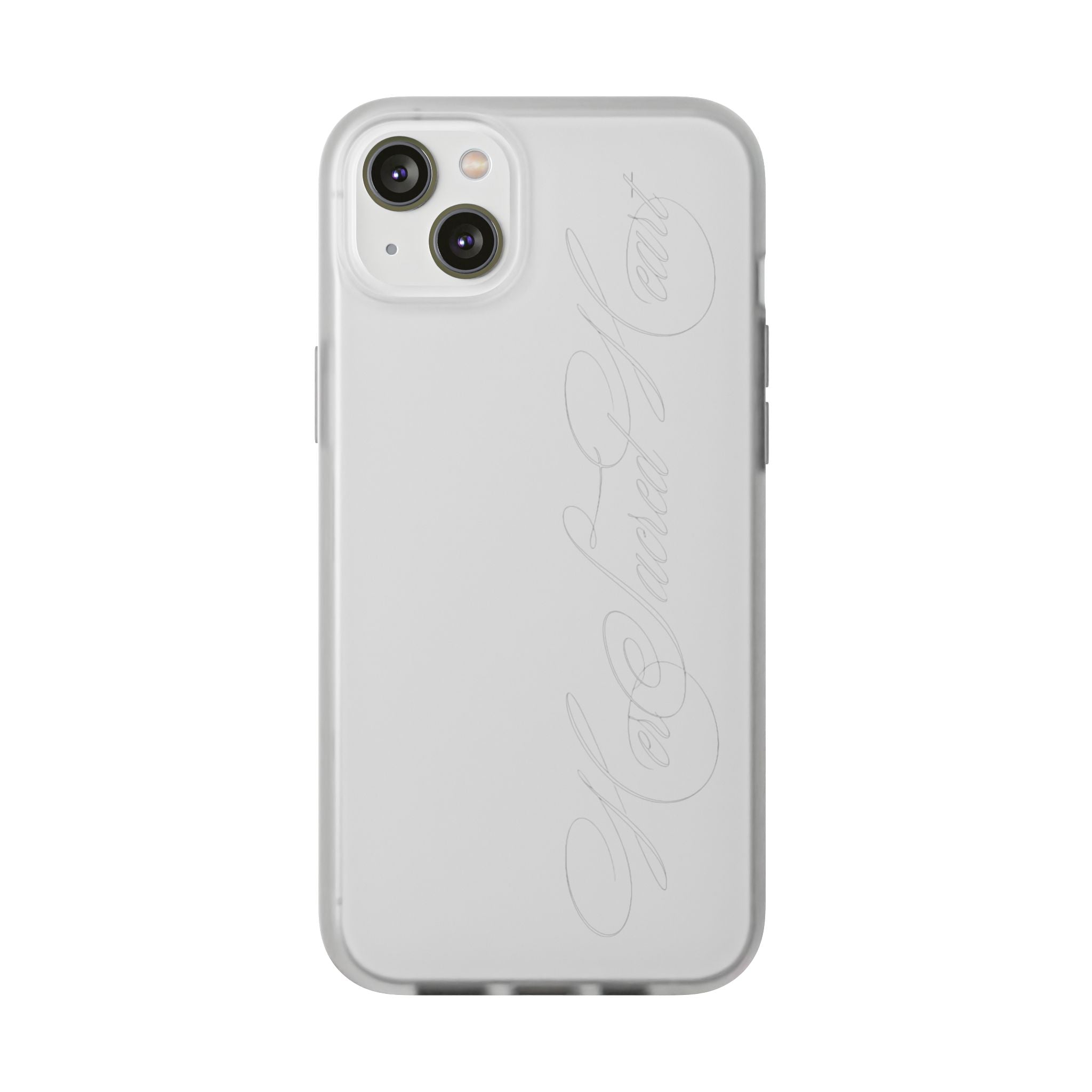 frosted sacred heart case