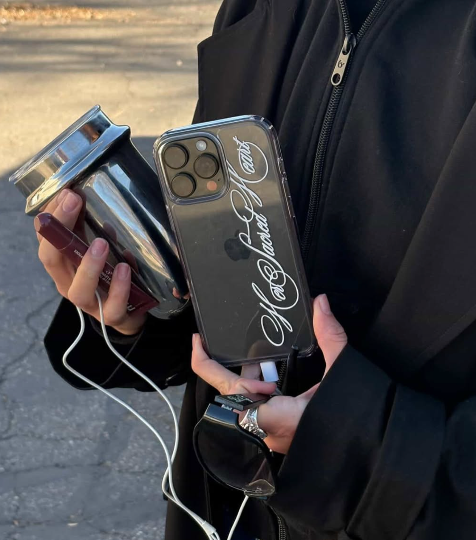 Her Sacred Heart Phone Case
